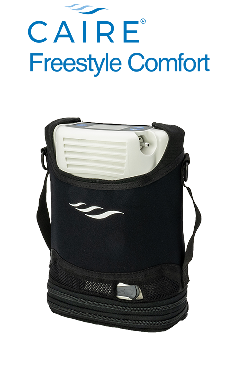 FreeStyle® Comfort® Portable Oxygen Concentrator with 03 batteries