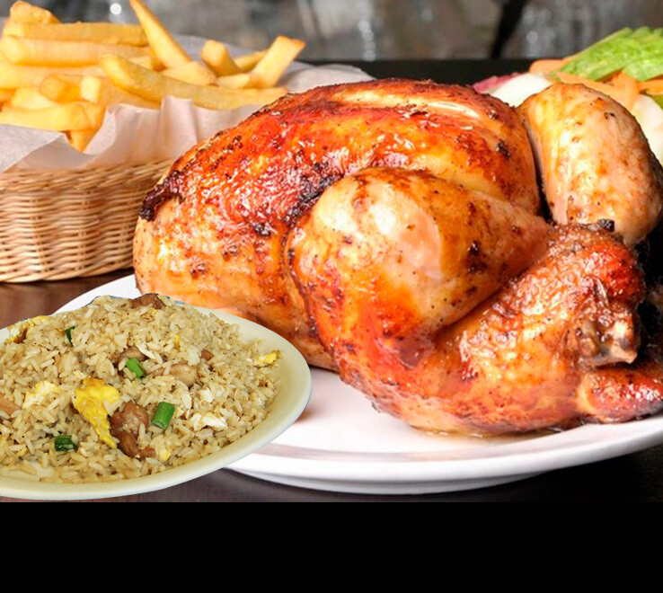 1 Pollo a la brasa entero