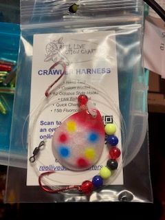 Walleye Crawler Harness-Wonderbread