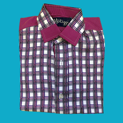 Camisa tonos violeta