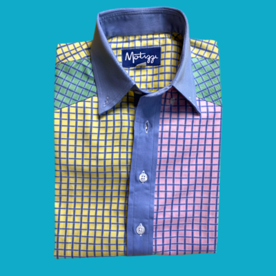 Camisa cuadros colores