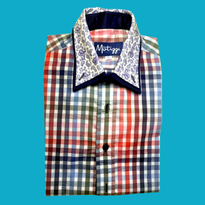 Camisa cuadros degradé