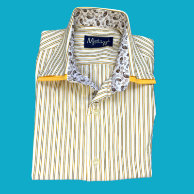Camisa rayitas amarillas