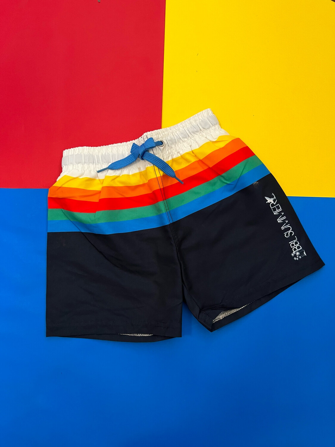 Vest De Baño Franjas Tropical