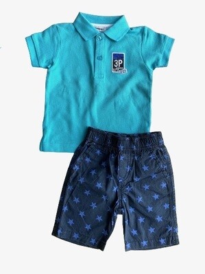 Set berm stars polo Turq