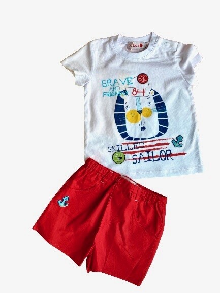 Set short Sailor Lion