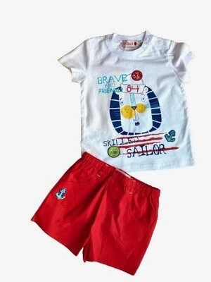 Set short Sailor Lion