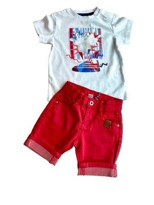 Set berm rojo Bowling