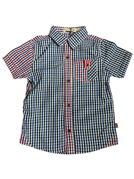 Camisa MC gingham