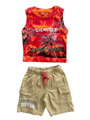 Set knit tye dye expedition sin mangas