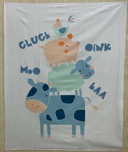 Oink, Moo, Cluck, Baa panel
