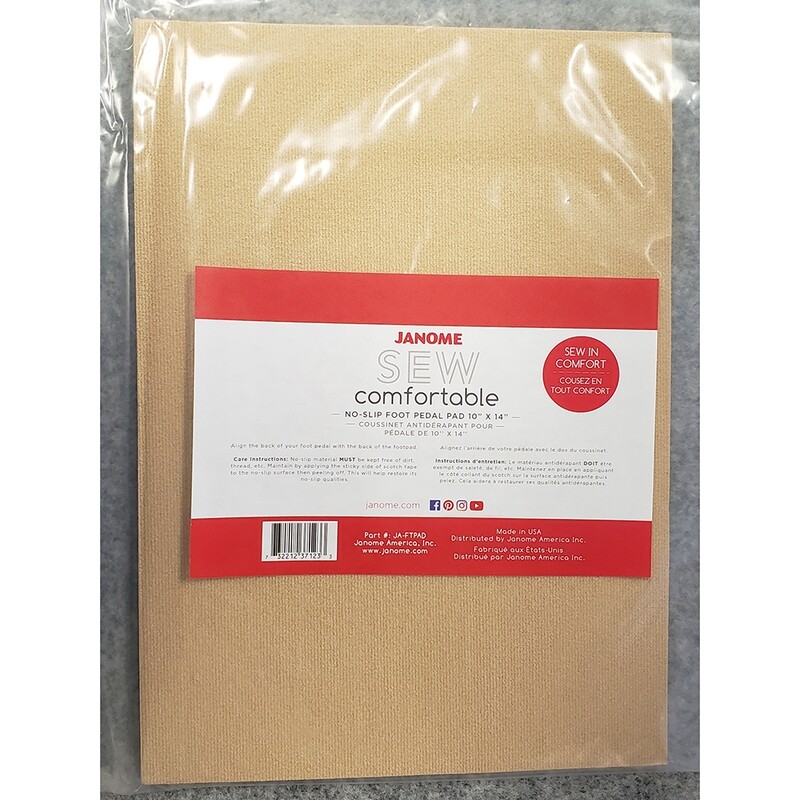 Sew Comfortable No-Slip Foot Pedal Pad 10&quot; x 14&quot;