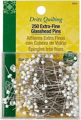Dritz Extra-Fine Glasshead Pins
