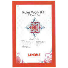 Six Piece Set Ruler Work Kit - Janome