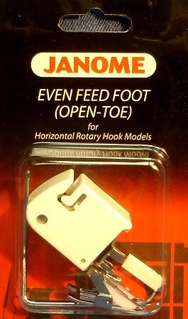 Open Toe Even Feed Foot