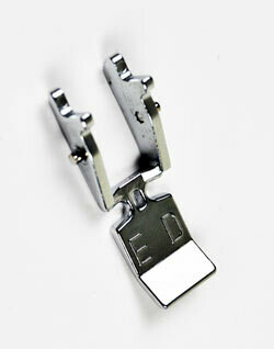 AcuFeed Zipper Foot ED Single 9mm