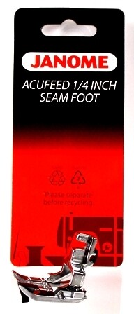 JANOME ACUFEED 1/4&quot; SEAM FOOT