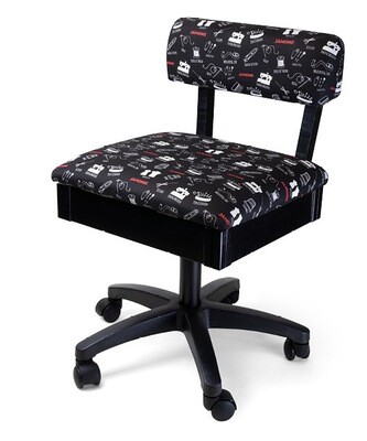 Hydraulic Sewing Chair - Janome Pattern