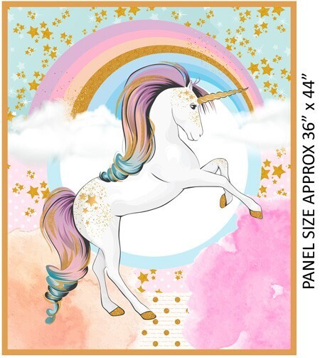 Rainbow Unicorn Panel