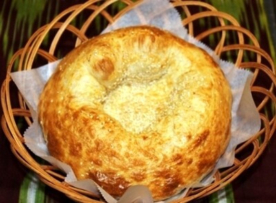 Uzbek large Homemade Bread