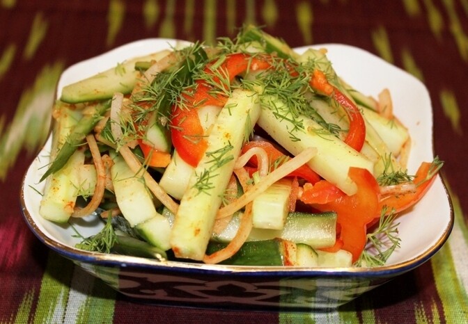 Spicy Cucumber Salad