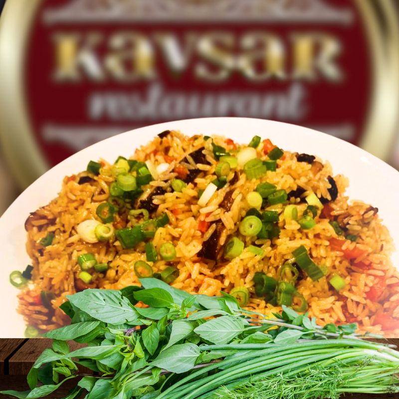 VEGETARIAN PLOV WITH MUSHROOMS