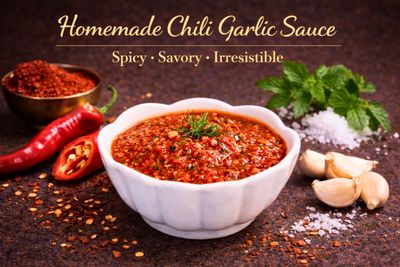 HOMEMADE CHILI GARLIC SAUCE (3OZ)
