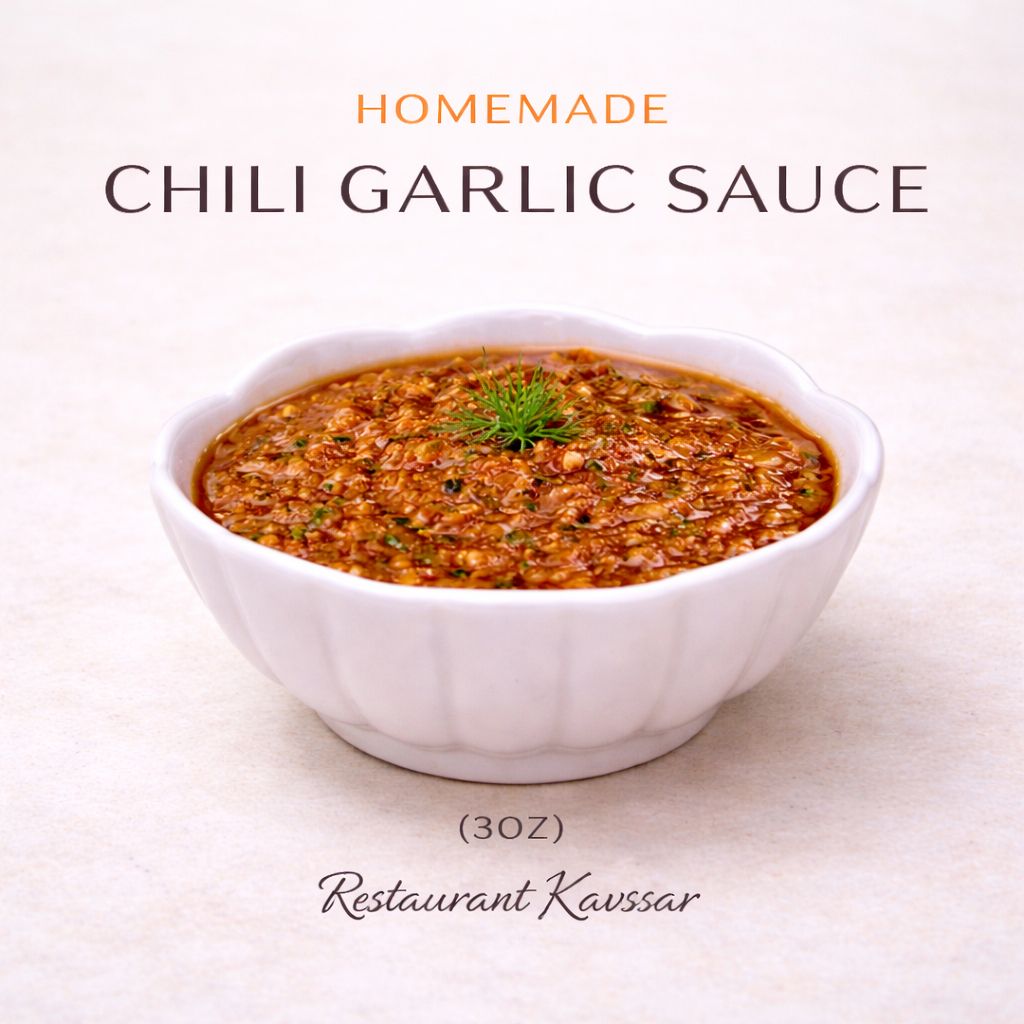 HOMEMADE CHILI GARLIC SAUCE (3OZ)