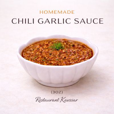 HOMEMADE CHILI GARLIC SAUCE (3OZ)