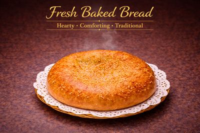 UZBEK SMALL HOMEMADE BREAD