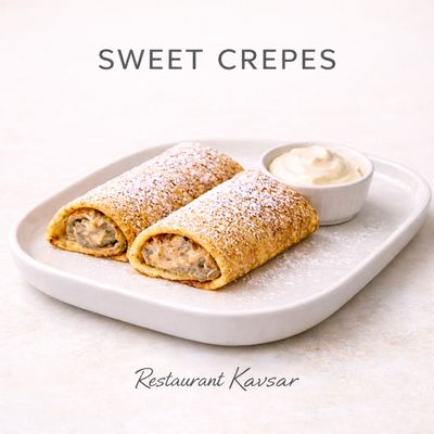 2PC  STUFFED CREPES