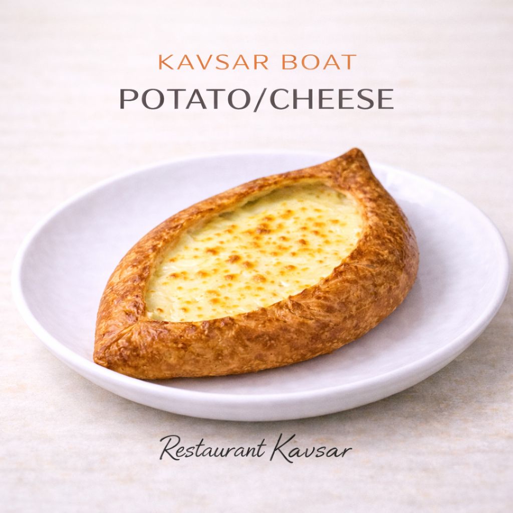 KAVSAR BOAT POTATO/CHEESE