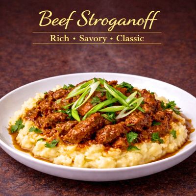 BEEF STROGANOFF