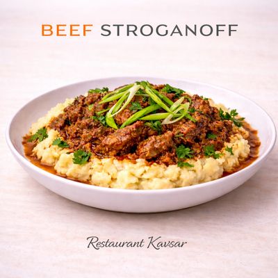BEEF STROGANOFF