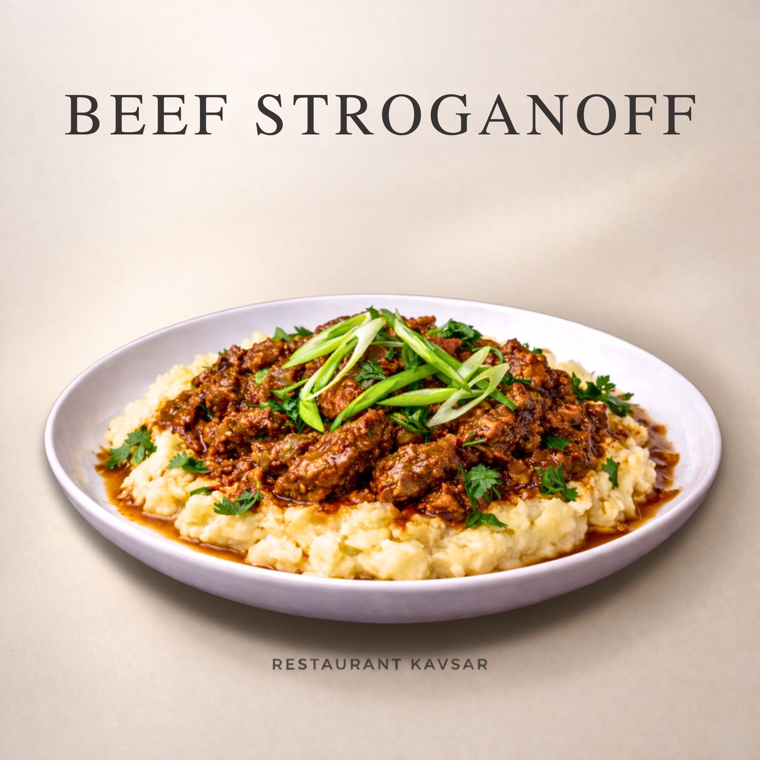 BEEF STROGANOFF