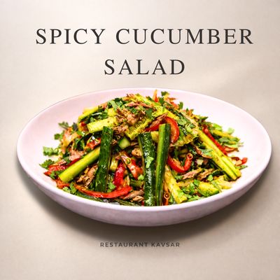 SPICY CUCUMBER SALAD
