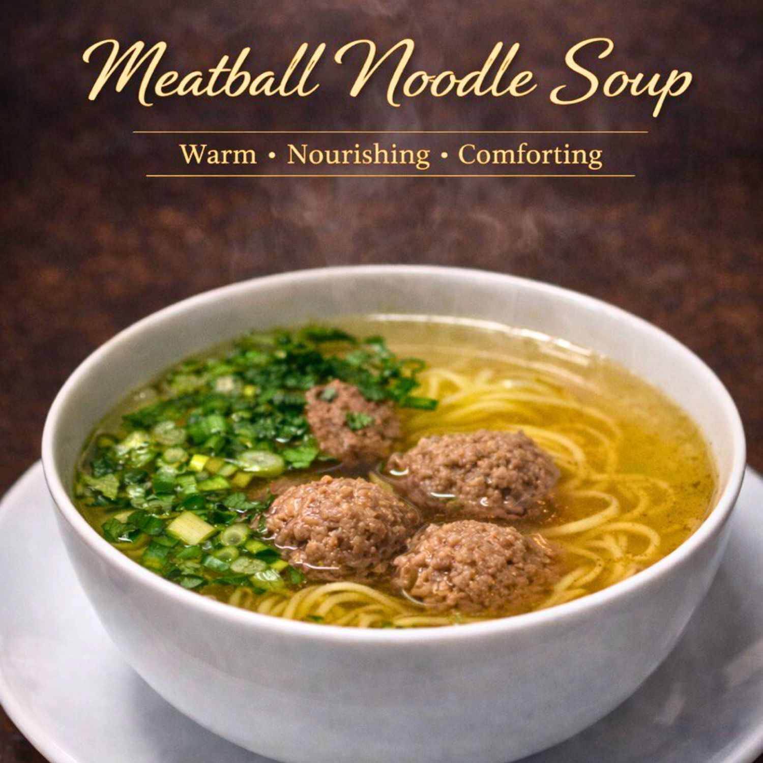 MEATBALLS NOODLE SOUP