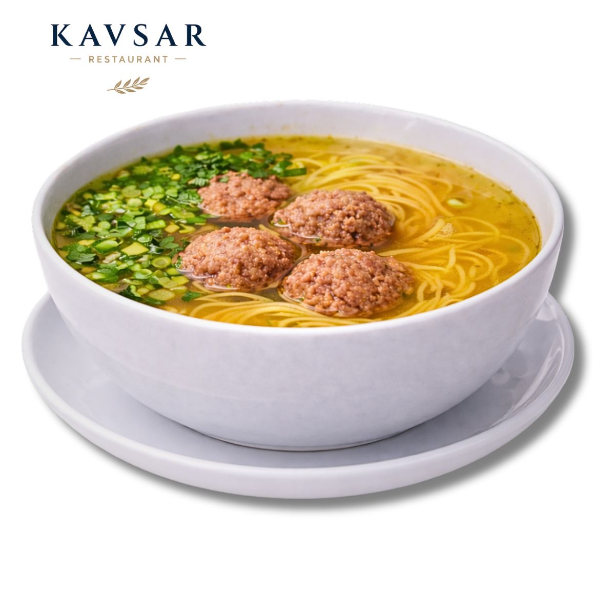 Meatball Noodle Soup