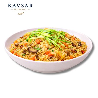 Vegetarian Plov with Mushrooms Vegetarian Plov with Mushrooms