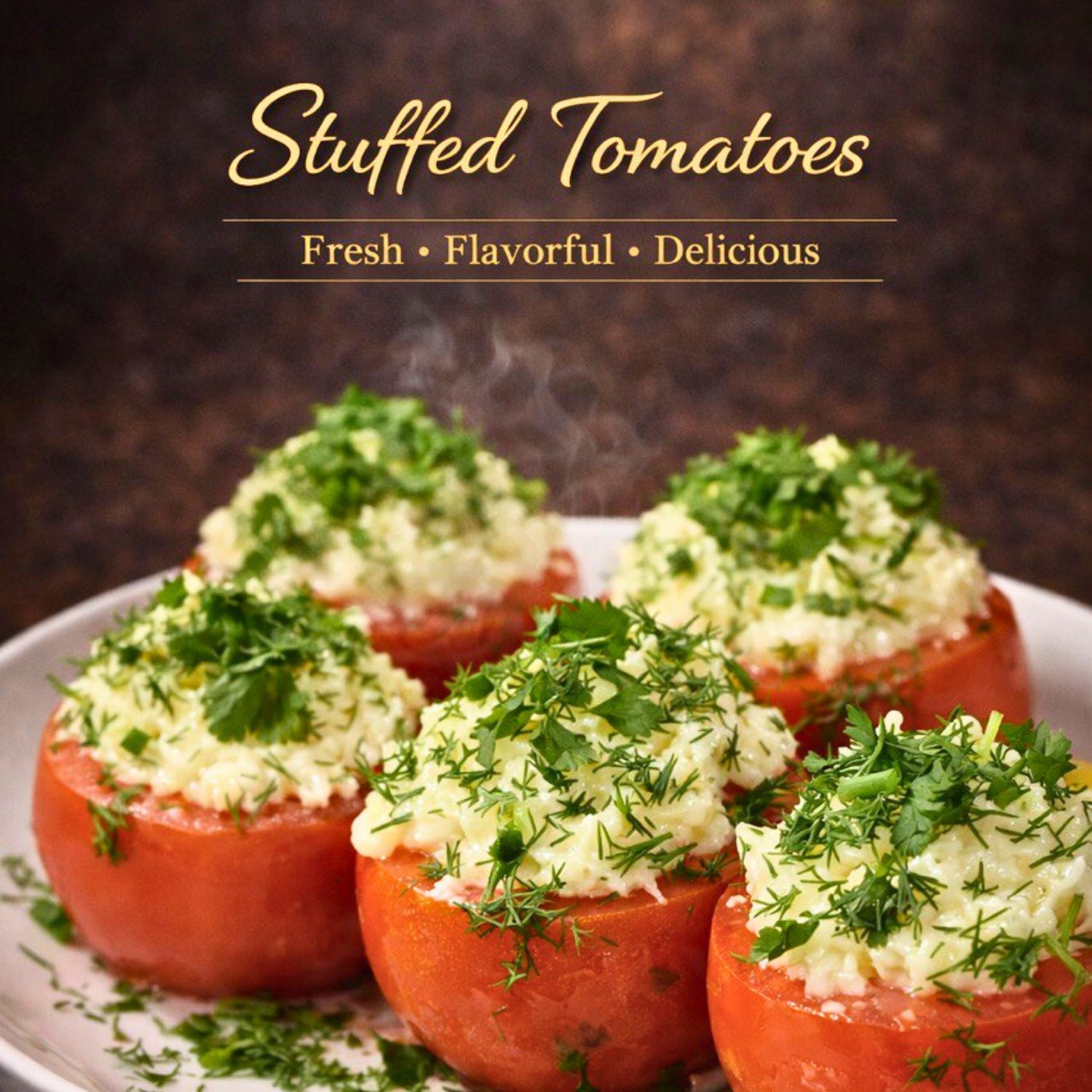6 PC STUFFED TOMATOES