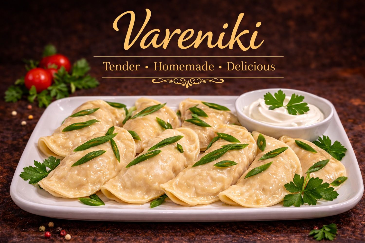 VARENIKI (POTATO/ONIONS) 8PC