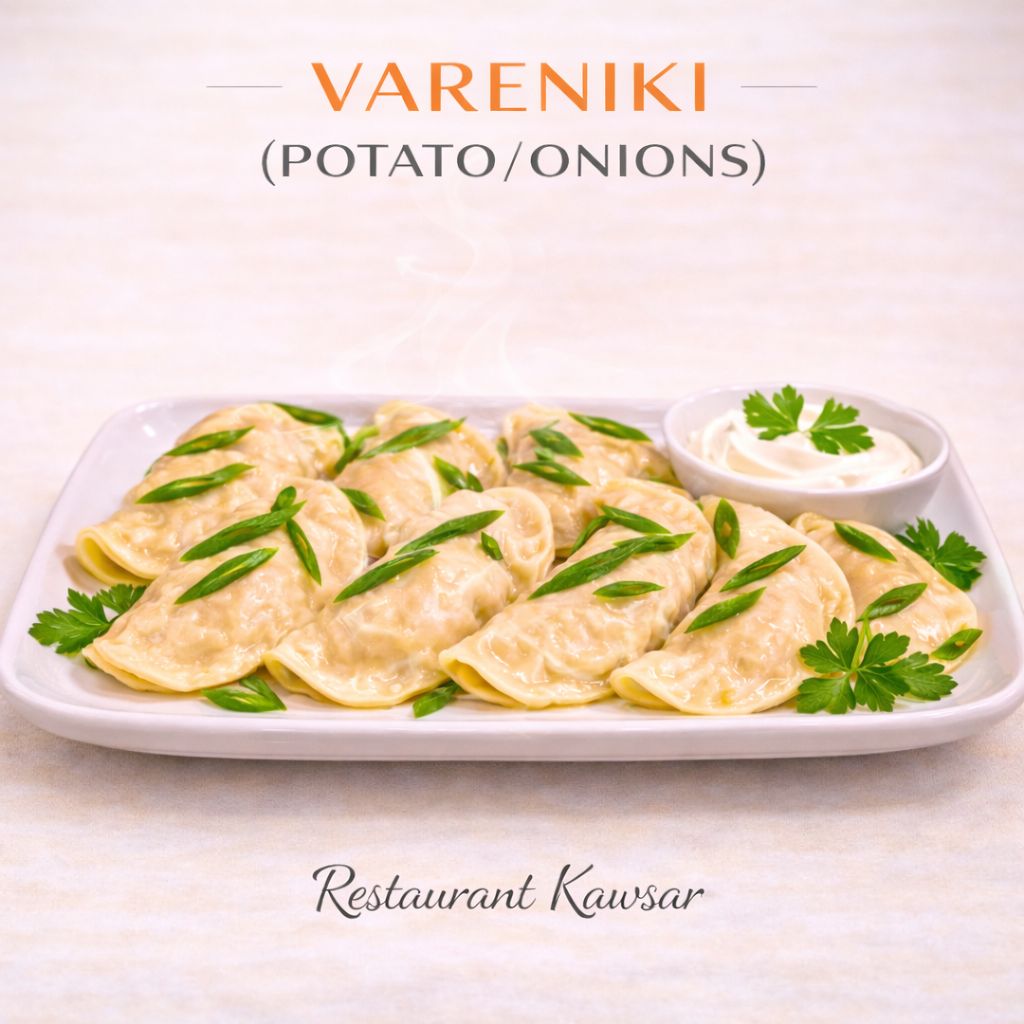 VARENIKI (POTATO/ONIONS) 8PC