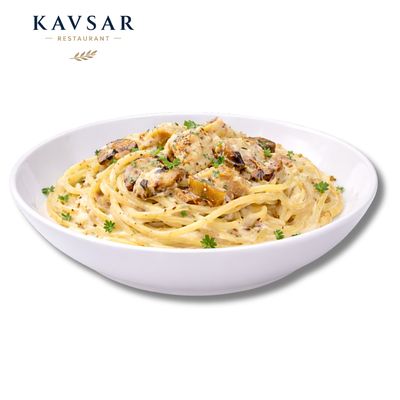 Creamy Chicken & Mushroom Pasta Creamy Chicken & Mushroom Pasta