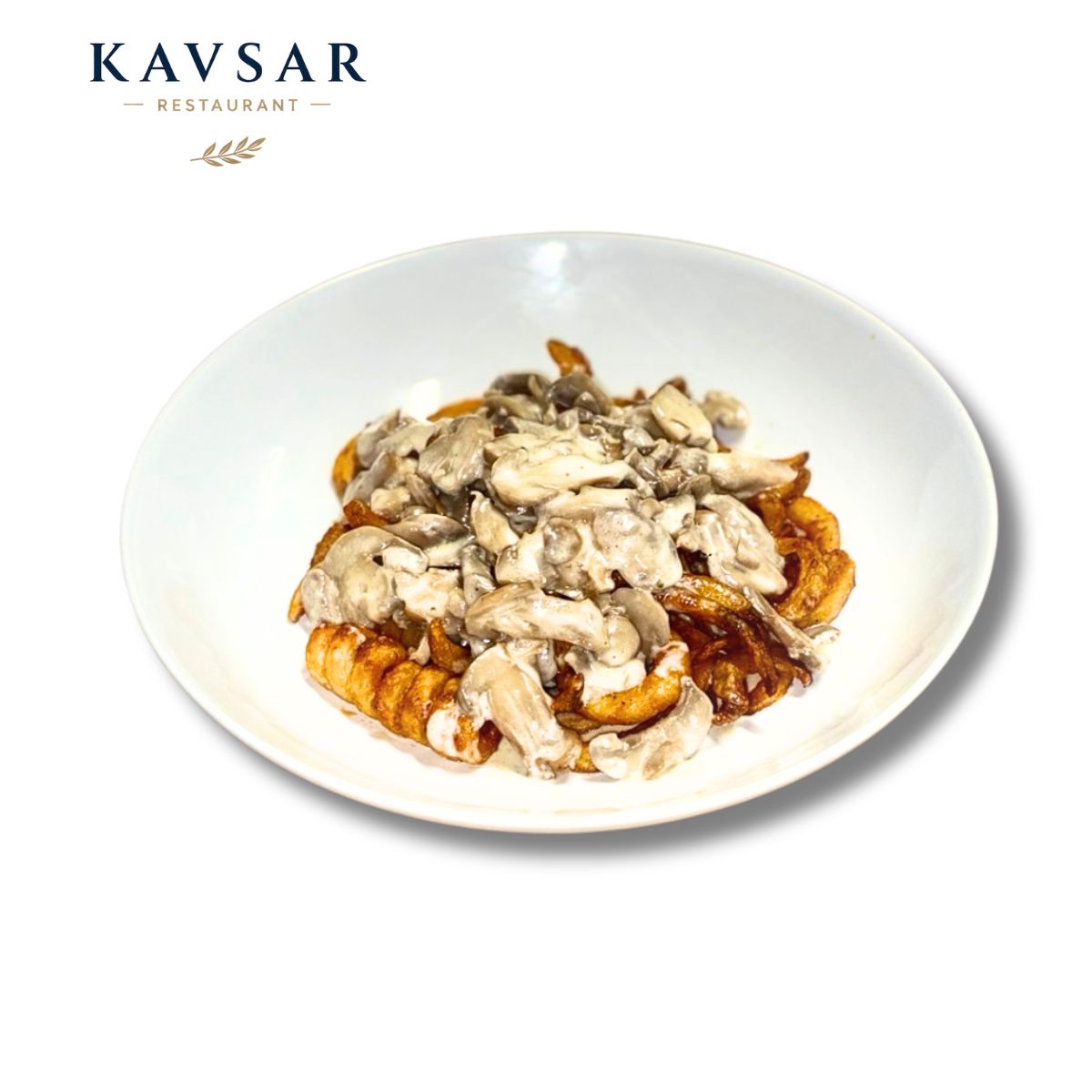 Creamy Mushroom Fries