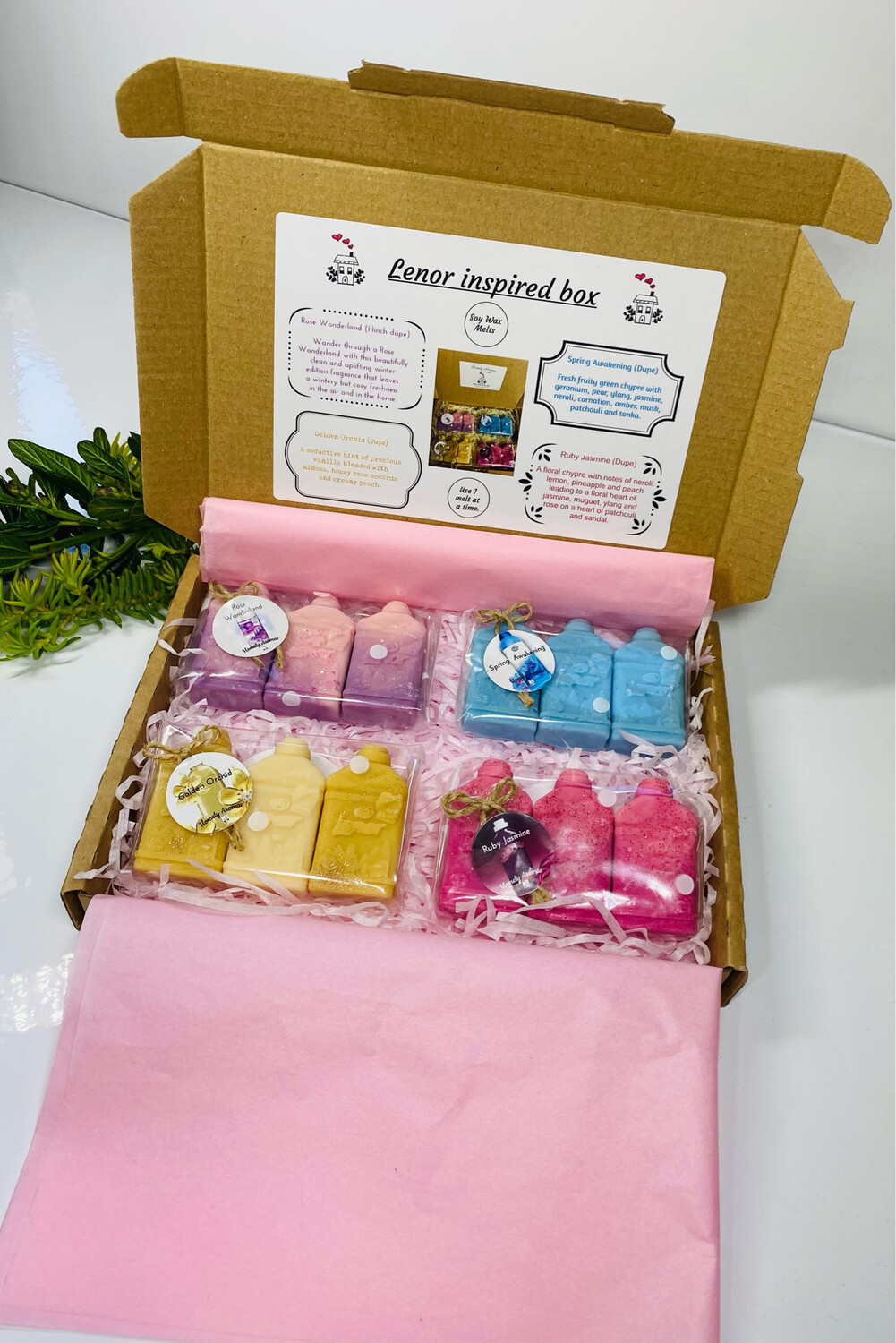 Lenor Bottle Shaped Soy Wax Melt Set