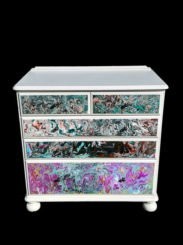 Psychadelic Set of Drawers
