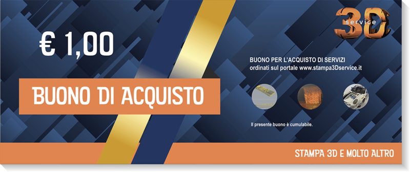 buono per acquisto servizi € 1,00