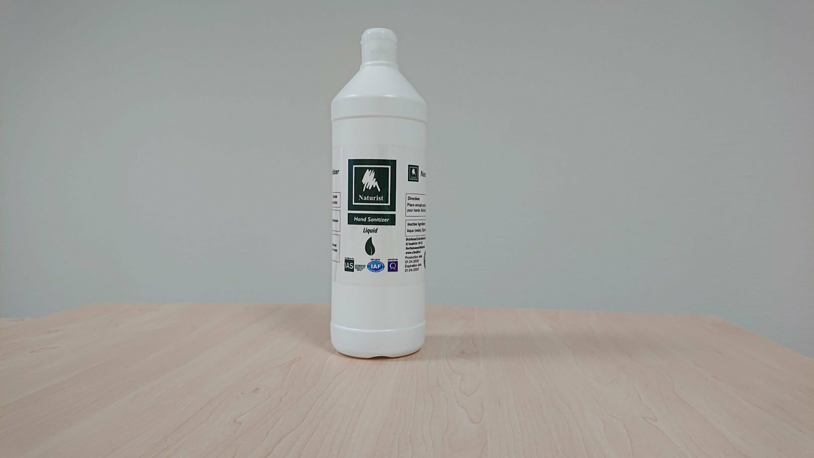 Naturist hand sanitizer 70% alcohol - 1000 ML