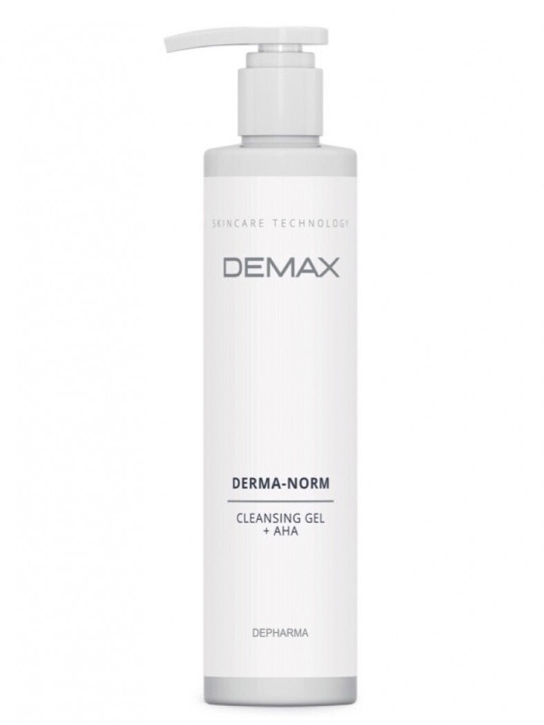 Очищающий гель для комбинированной кожи c AHA Demax Derma-norm Cleancing Gel + AHA