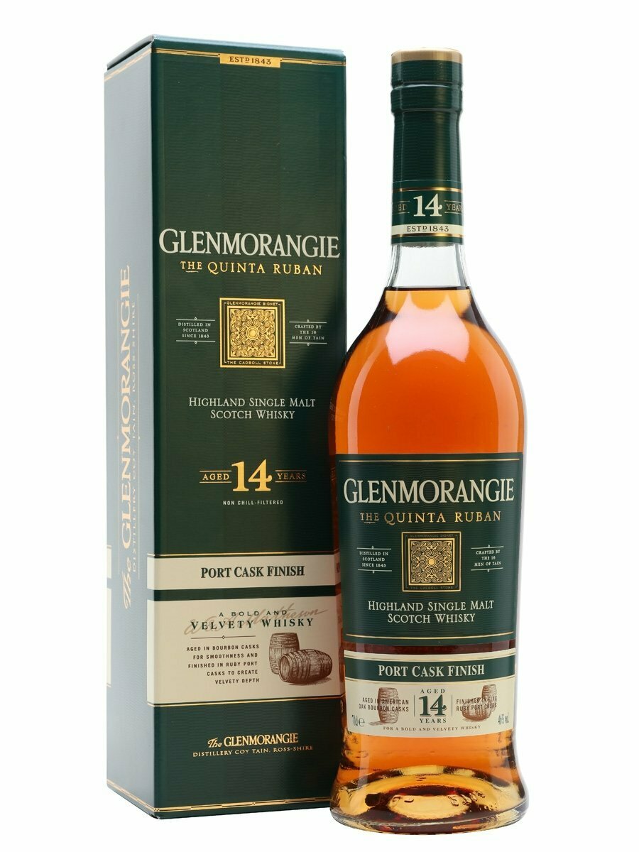 Glenmorangie The Quinta Ruban 14 Year Malt Whisky